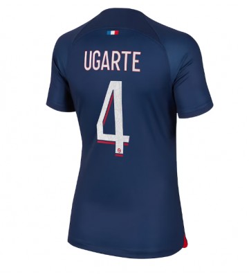 Paris Saint-Germain Manuel Ugarte #4 Koszulka Podstawowych Kobiety 2023-24 Krótki Rękaw
